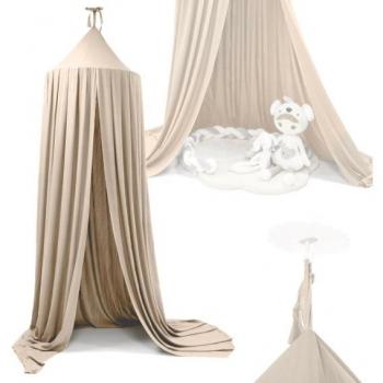 Rideau de tipi suspendu beige