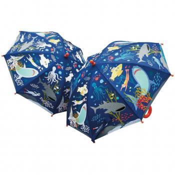 Floss & Rock Deep Sea Colour Changing Umbrella