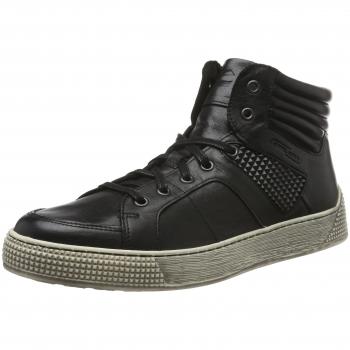 Camel active Men's Cocoon 11 High-Top Sports Shoes in Black, Size 44.5 EU