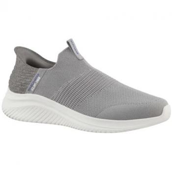 Skechers Sneaker Slipins Ultra Flex 3.0 – Smooth Step – Grau (Herren)