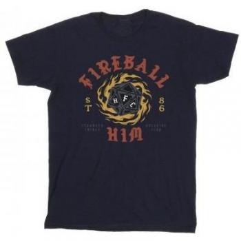Heren Netflix Stranger Things 86 Fireball T‑shirt – XXL – Witte Dobbelsteen