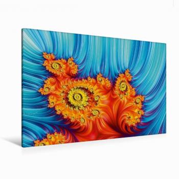 Textil‑Leinwand CALVENDO “Clockwork Orange” 120 × 80 cm – Druck von M. Fischer