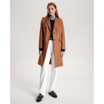 Cappotto Donna TOMMY HILFIGER Natural Wool blend