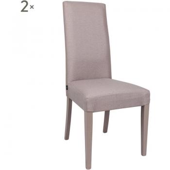 Elegante Sandfarbene Stühle für Esszimmer und Küche von Dmora