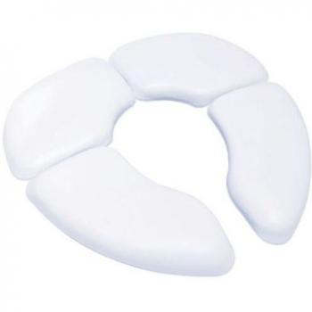 Réducteur WC pour enfants PMR PELLET pliant, sacoche incluse, blanc, taille unique