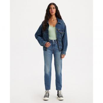 Levi's 501 Crop, dámské džíny, velikost 29W / 28L, tmavé indigo