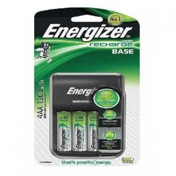 Energizer Base Charger inkl. 4 AA Akkus (1300 mAh)