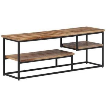 Meuble Salon Teck Massif Récupéré 110x30x39 cm