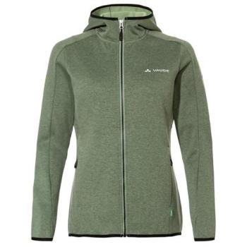 Vaude Valsorda Fleece Hoody Damen 40 grün