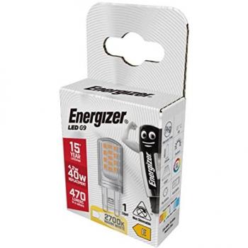 Energizer LED G9 4.2W Warm White 470lm