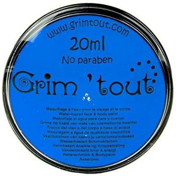 GRIM TOUT Young Artist Pebble Eyeshadow – Bright Blue, 20 ml