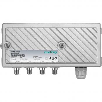 Amplificatore AXING BVS 20‑00 36 dB 107 dBaeV CSO/CTB 1006 MHz Accessori TV – Colore Argento