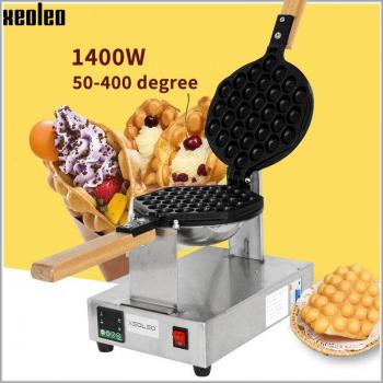 XEOLEO Elektrischer Egg‑Puff Waffelmaker 1400 W – Non‑Stick‑Brotmaschine