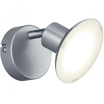Reality LED Spot Dijon – eingebauter Regler, IP20, 4,5 W, 400 Lm, 3000 K, 230 V, mit Titán-Licht