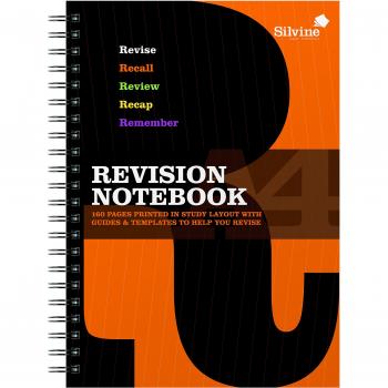 A4 Revision Notebook Wirebound GREEN