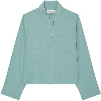 Marc O'Polo Overshirt Damen hellblau 36