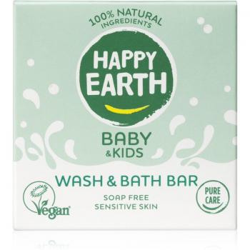 Bunte Naturseife „Happy Earth“ – 50 g für Kleinkinder