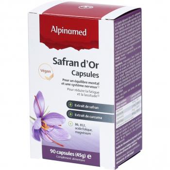 Alpinamed Safran Or Capsules 90 pcs