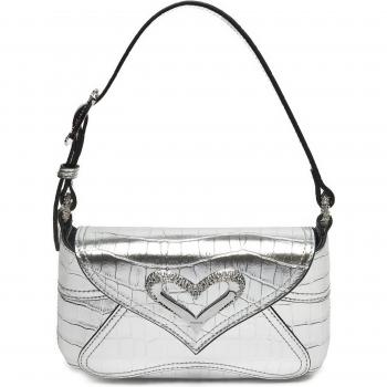 PINKO 520 Schultertasche Baby Fl AI 24-25 PLTT 103764 A1W5 Silber