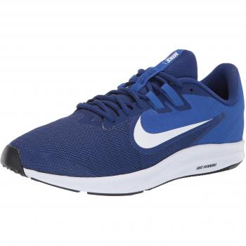 Nike Downshifter 9, Baskets de Trail Homme, Multicolore (Deep Blue/White-Game Royal-Black 400), 46 EU