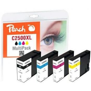 Ensemble d'Encre Peach Compatible Canon PGI-2500XL