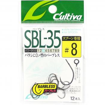 Owner SBL‑35 Braccio unico per cucchiaio senza ghimpe, dimensione 8 (8873)