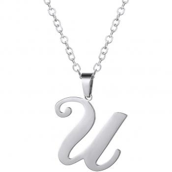 Bijoux Moderne Femme Collier Lettre U