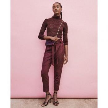 Sfera Pantalón Cinturón Antelina