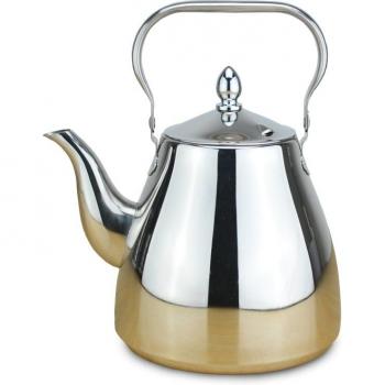 Bouilloire en acier inoxydable 304, épaisse, pour induction, théière pour bureau, 1.2L/1.5L/2L