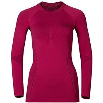 Odlo Evolution Warm Donne Manica Lunga XS Rosato