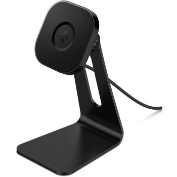 Spigen Trådlös Laddare OneTap Magnetisk Svart