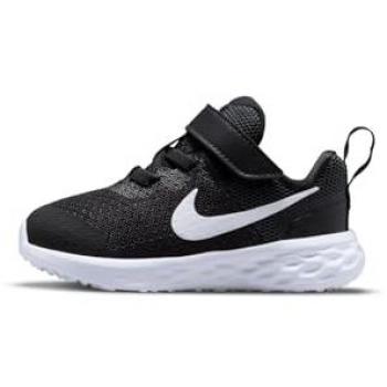 Nike Scarpe Sneakers Revolution 6 Tdv Black/White/Dk Smoke Grey