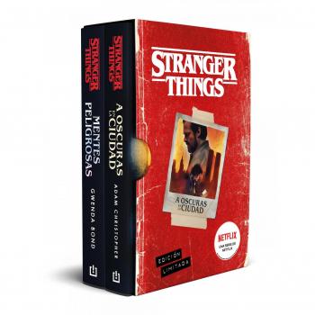 Estuche Stranger things. Contiene A oscuras en la ciudad y Mentes peligrosas (Tapa blanda).