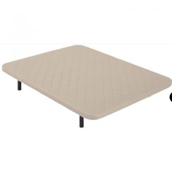 Base Tapizada 80x190 Beige Maxi Somi
