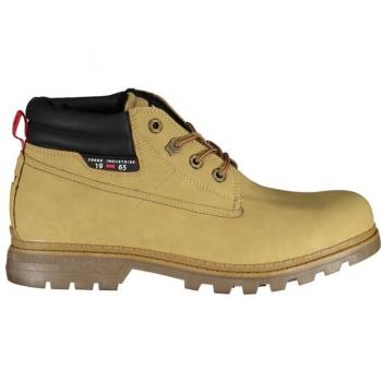 Carrera Lace-up Boots, male, Beige, Size: 13 US Beige Lace-Up Boots with Contrast Details