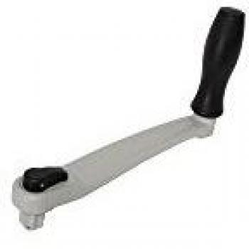 Manivelle de Winch à Verrouillage Gris 20 cm