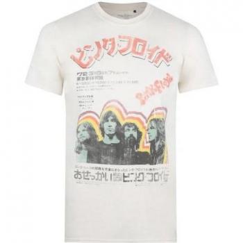 Weißes T-Shirt mit Pink Floyd Japan-Design XL