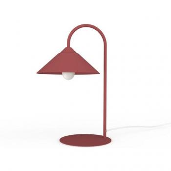 Chapeau Metallo Lampada 1XE27 Rosso Cowhide 42W