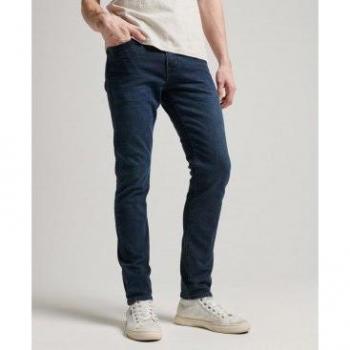 Superdry Jeans Slim Vintage Vanderbilt Ink Worn 28 in Cotone Organico