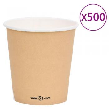 Cialde di Carta Marrone 200ml – Pack da 500 unità