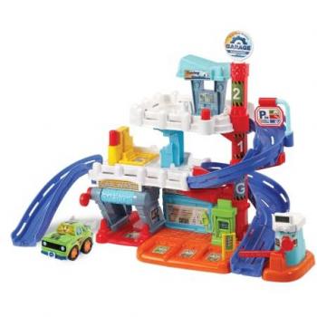 VTech Toot-Toot Drivers Fix & Fuel Garage Playset with Lights and Sounds for Kids 12 Months+