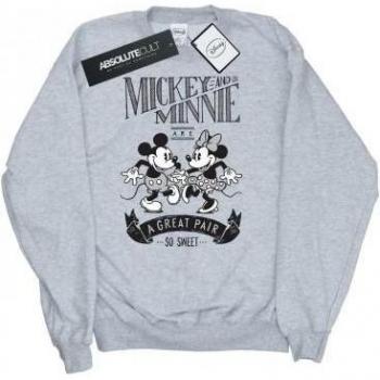 Damen Sweatshirt Mickey & Minnie Mouse XL schwarz