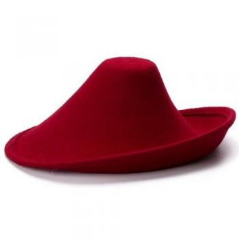 100% Wool Felt Party Hat for Women