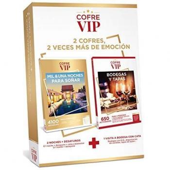CofreVIP Regalo MIL & UNA Noches para SOÑAR + BODEGAS y Tapas para Dos