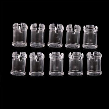 Abat-jour en plastique transparent pour éclairage à LED 3mm/5mm (10/20 pièces)