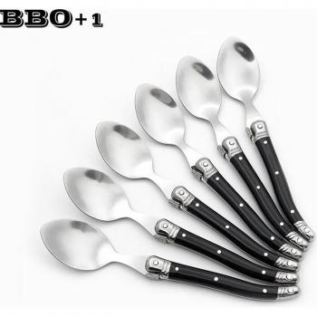 Cuillères à thé et café Laguiole, 4-6 pièces en inox