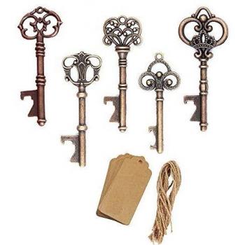 Bomboniere Eleganti Amajoy 50 Chiavi Rame Antico