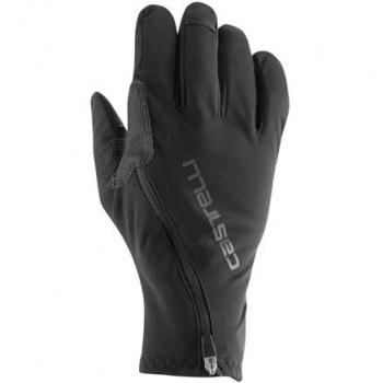 Sportieve Castelli Spettacolo RoS Rosso Corsa PrimaLoft Winterhandschoen Zwart – M