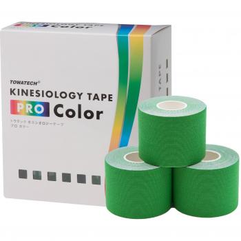 Sport‑Kinesio-Tape Kinepro 6‑Rollen‑Set, Schwarz/Marine Pink/Grün/Lila/Rot