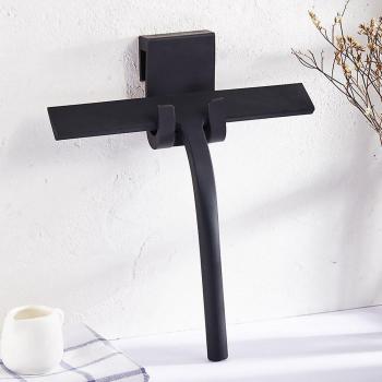Bathroom Glass Cleaner Squeegee with Holder